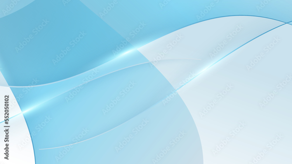 Abstract light blue background with soft white gradient color. Vector ...