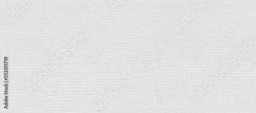 Neutral flat white and gray painted brick wall background with straight lines and light shadows