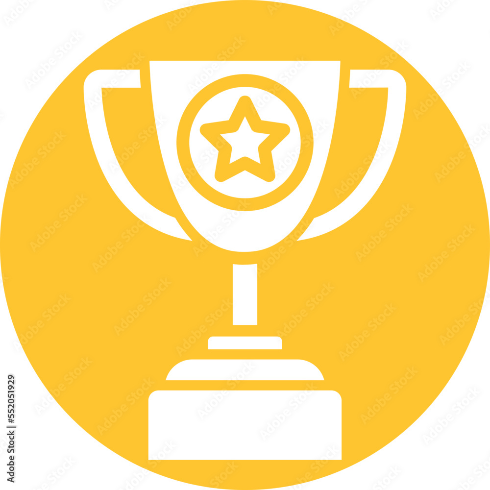 Winner Trophy Vector Icon
Winner Trophy Vector Icon