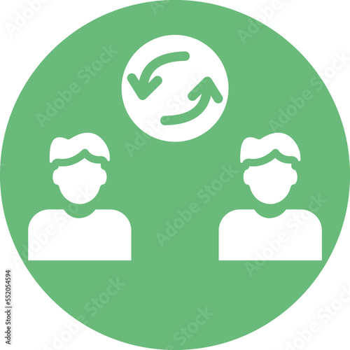 Update profiles Vector Icon
