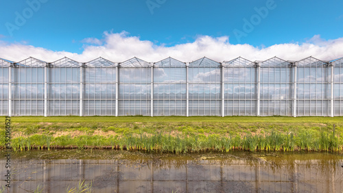 Greenhouse industrial exterior Netherlands © creativenature.nl