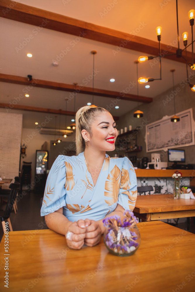 woman in restaurant woman in restaurant