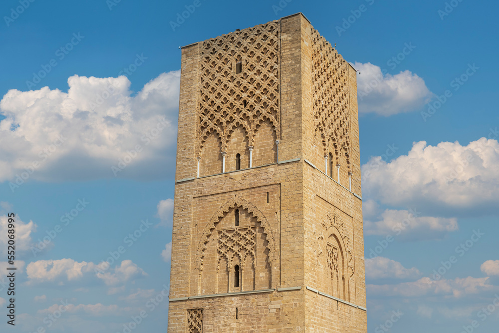 The Hassan tower in Rabat, Morocco