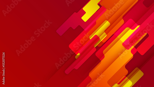 Abstract red and orange gradient background