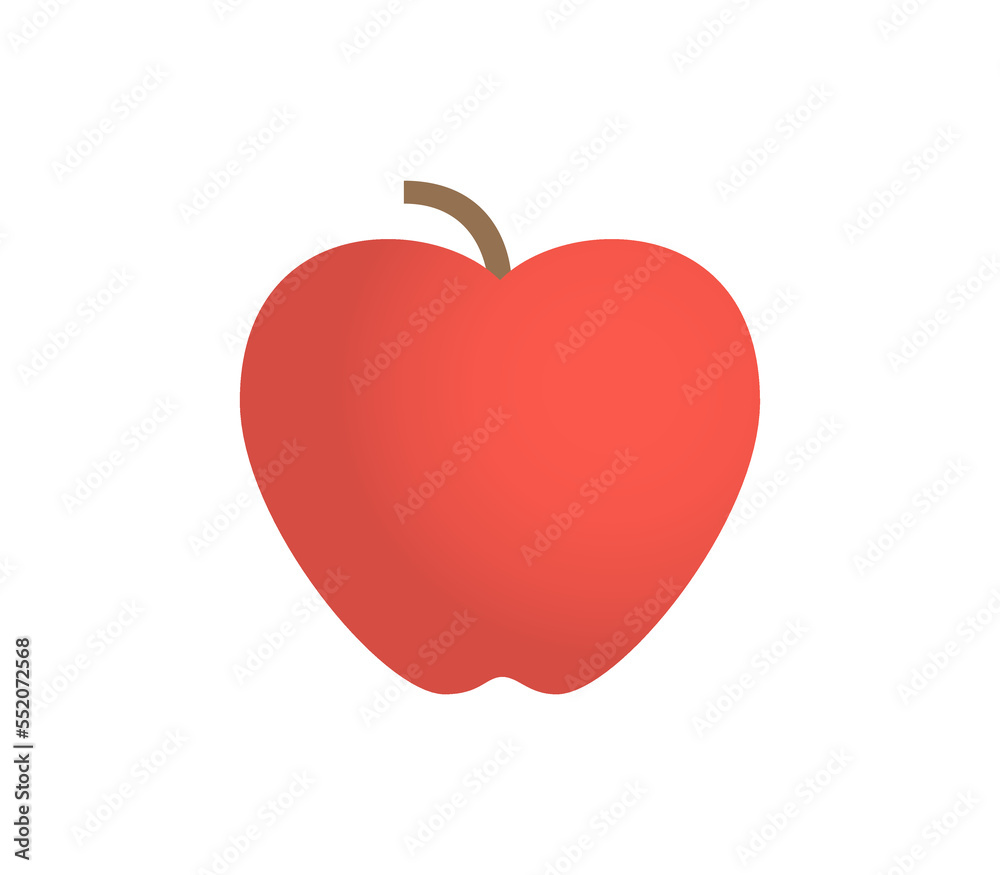 red apple isolated on white red apple isolated on white