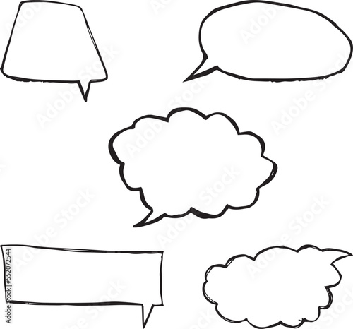 Power, lightening, energy, callout shape, speech bubble, map location, heart, mobile phone, pencil and message envelop icon set