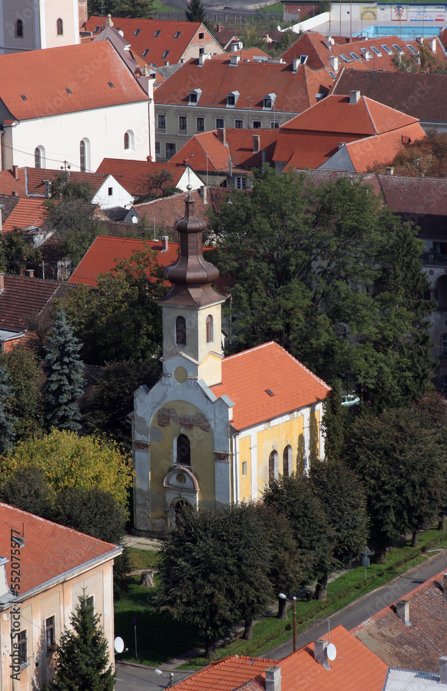 Orthodox Church of St. Sava in Krizevci, Croatia