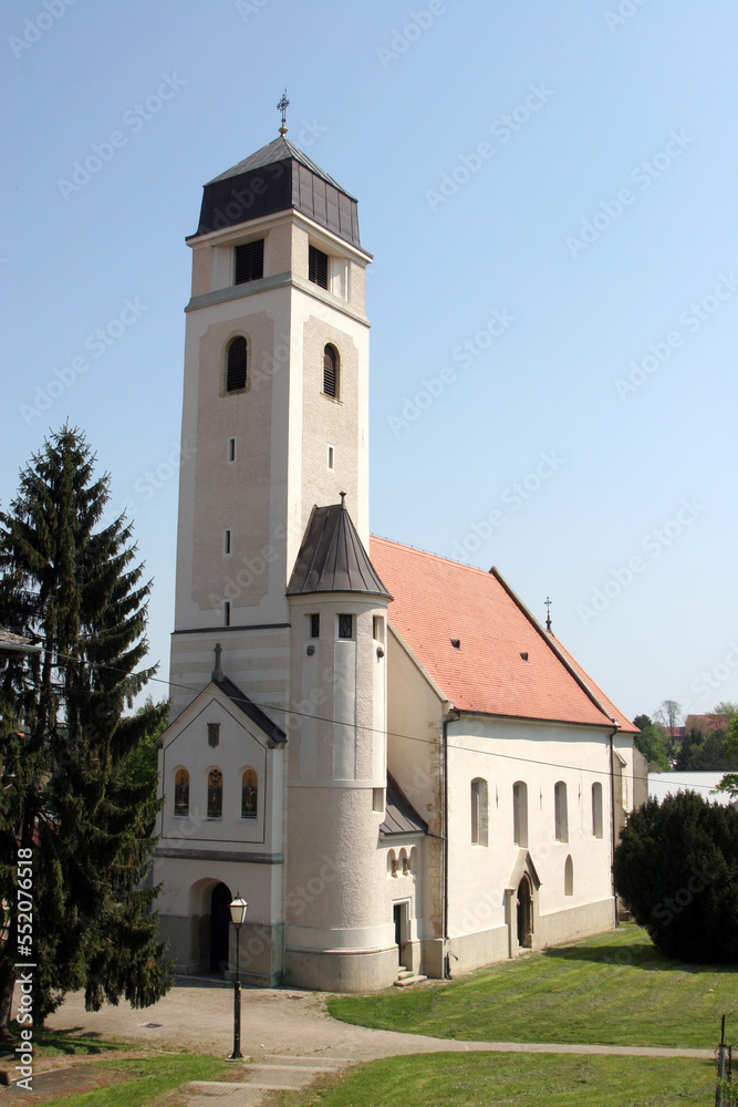 Church of the Holy Cross in Krizevci, Croatia