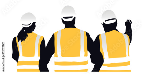 Three Construction Workers