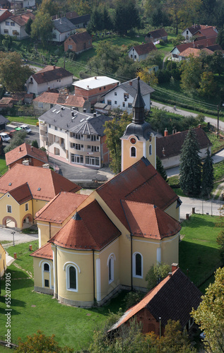 Parish Church of Saint Mary Magdalene in Ivanec, Croatia photo