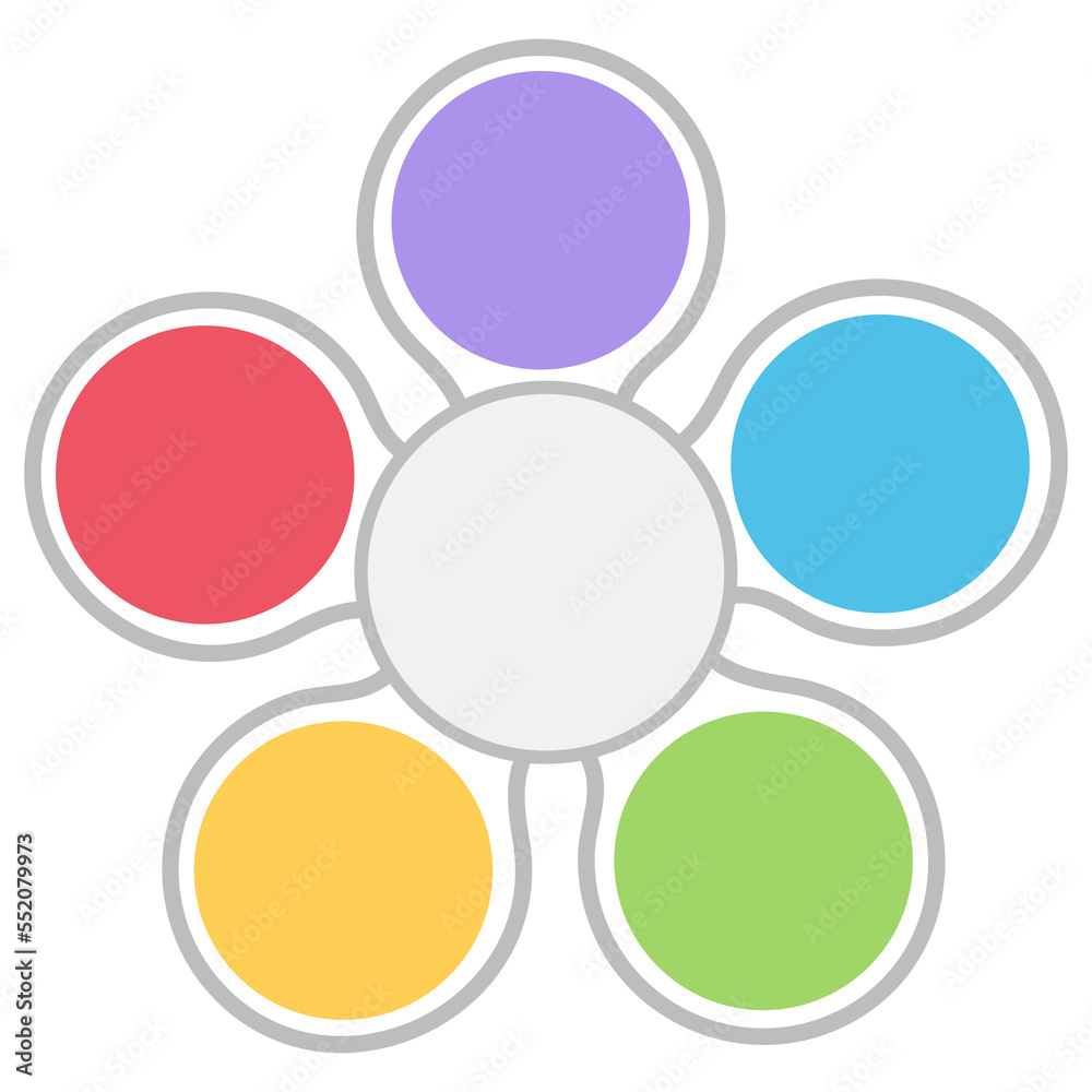 Business infographic with 5 options, steps or processes. Business infographic with 5 options, steps or processes.