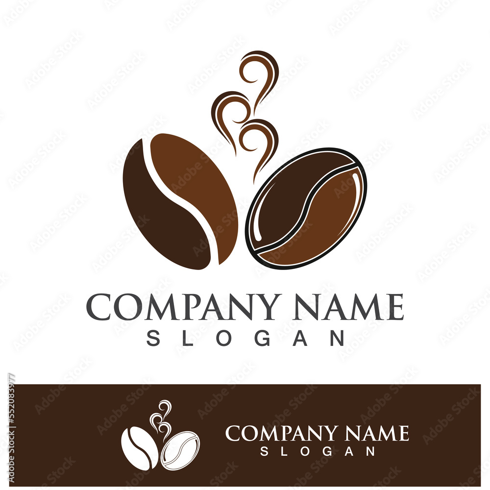 coffee bean icon vector coffee bean icon vector