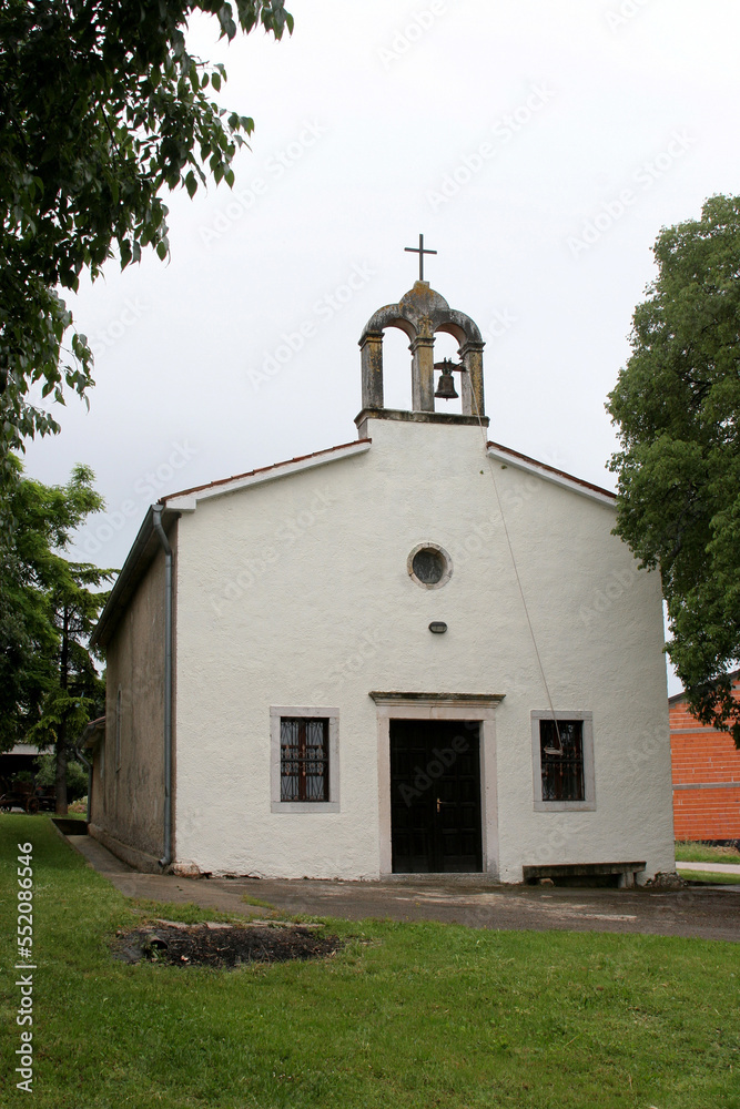 Church of St. Michael in Mugeba, Croatia
