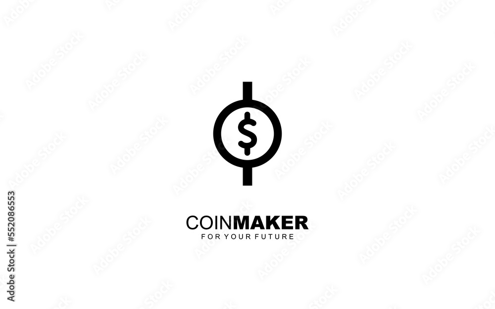 I logo COIN for identity. MONEY template vector illustration for your brand.
I logo COIN for identity. MONEY template vector illustration for your brand.