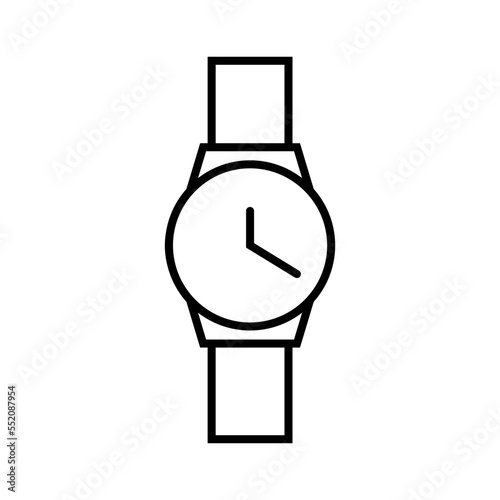 Wrist watch icon vector set. wristlet watch illustration sign collection. Time symbol. Hour logo.