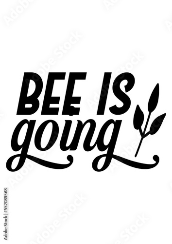 bee is going 