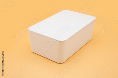 white box for tissue, mask, napkin and paper