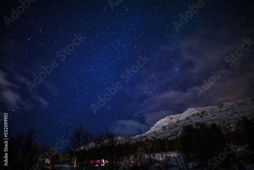 sky with stars