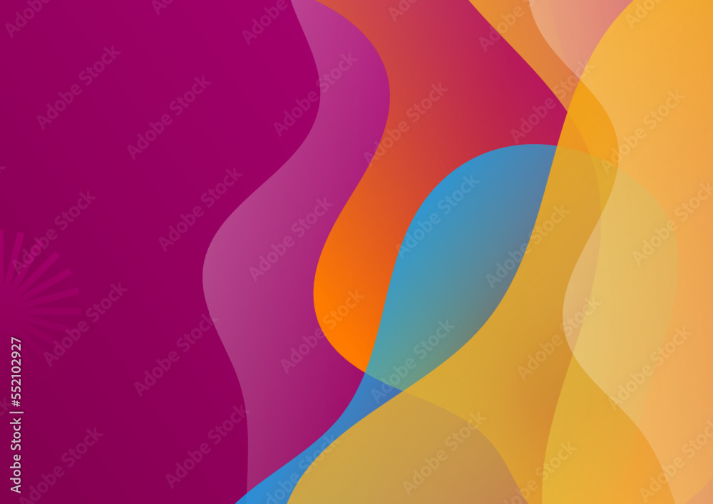 Naklejka premium Abstract colorful geometric vector gradient background