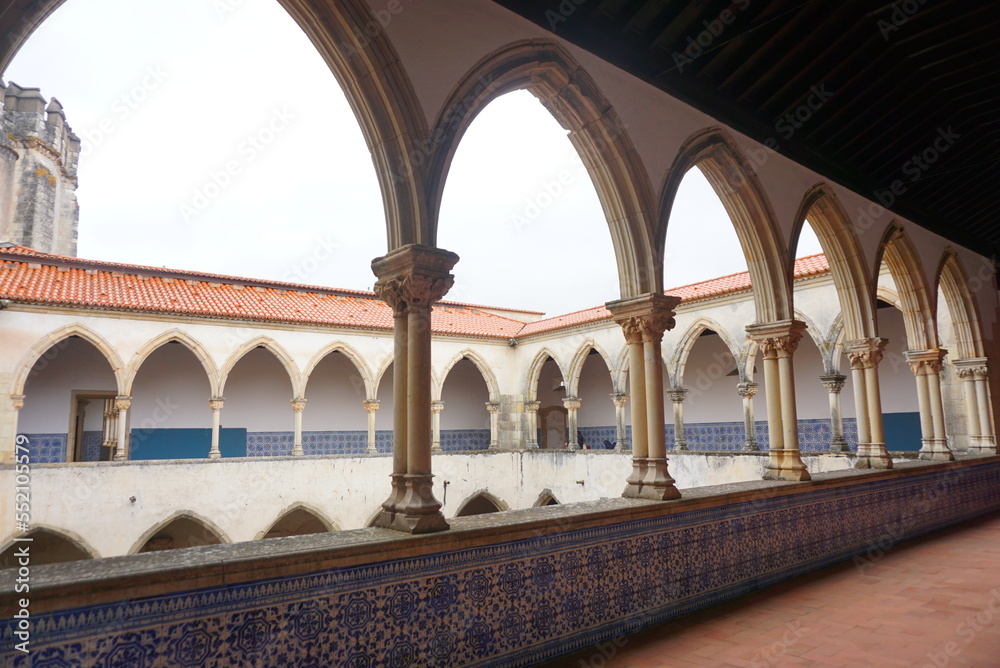 ポルトガルのトマールにある世界遺産のキリスト教修道院