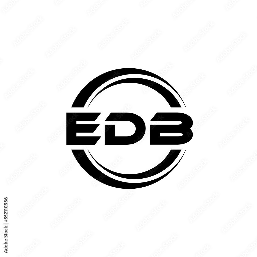 EDB letter logo design with white background in illustrator, vector logo modern alphabet font overlap style. calligraphy designs for logo, Poster, Invitation, etc. EDB letter logo design with white background in illustrator, vector logo modern alphabet font overlap style. calligraphy designs for logo, Poster, Invitation, etc.