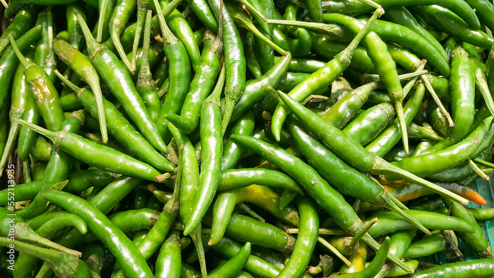 Chili Green Jinda for sale in department stores Chili Green Jinda for sale in department stores