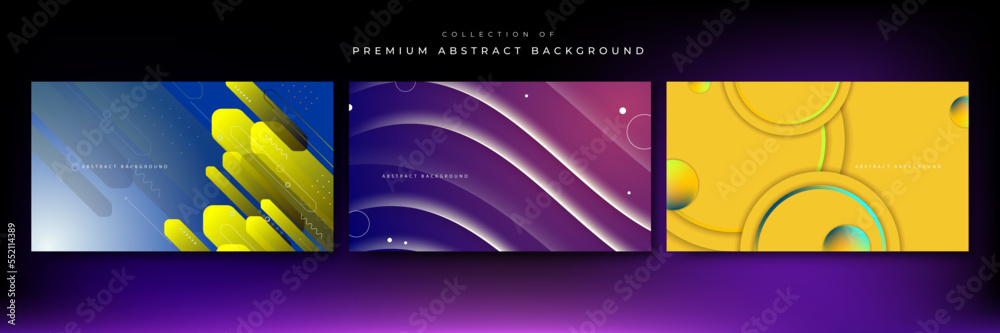 Modern gradient abstract colorful design background Modern gradient abstract colorful design background