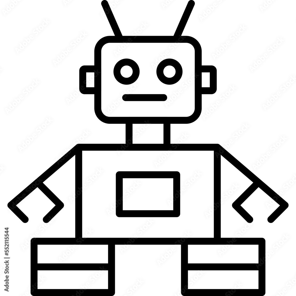 Fototapeta premium Robot Icon