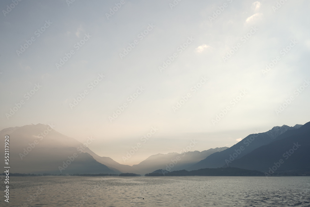 View of Como Lake. Domasio Italy View of Como Lake. Domasio Italy