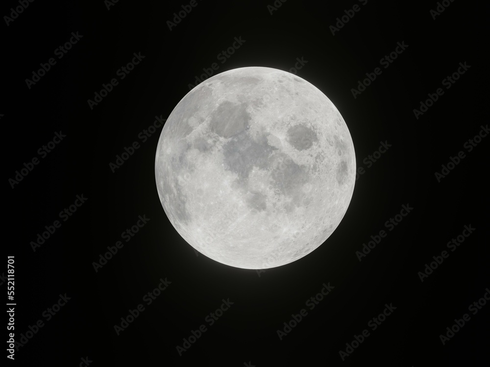 Fototapeta premium Moon light shadow darkness