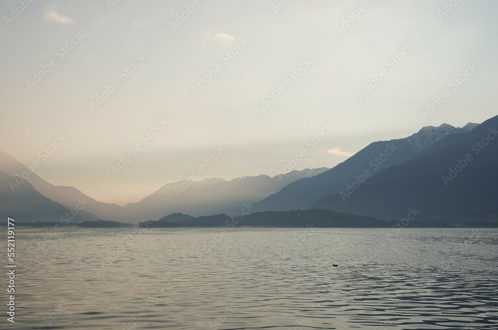 View of Como Lake. Domasio , Italy View of Como Lake. Domasio , Italy