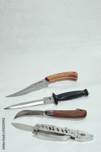 set of knives
