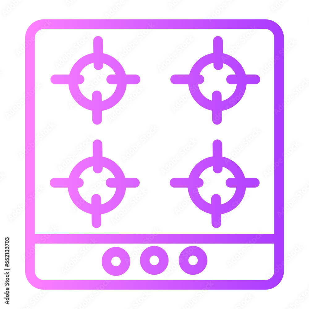 Obraz premium stove icon
