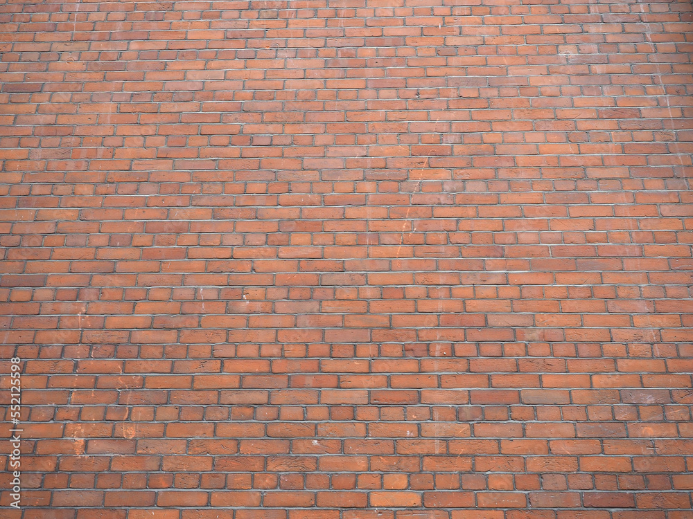 Naklejka premium red brick wall background