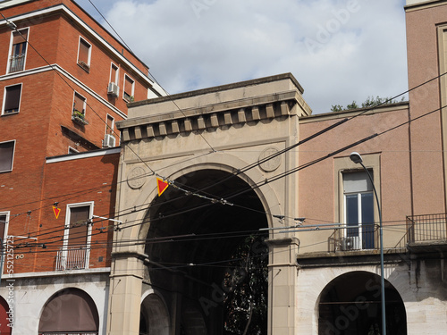 Piazza dei Martiri square in Bologna photo