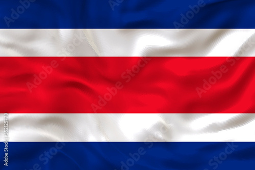 National flag of   osta-rica. Background  with flag of   osta-rica.