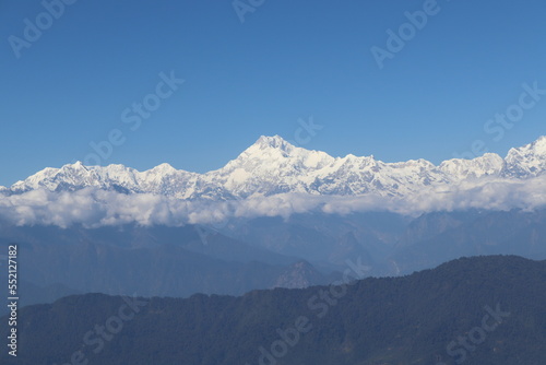 Kanchenjunga View from Tiger Hill  Darjeeling  West Bengal  India