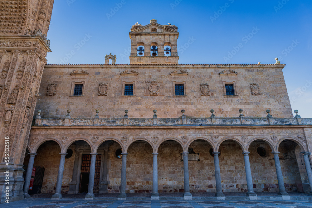 Convent of San Esteban in the city of Salamanca, in Spain.