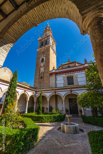 Church of Santiago in the city of Ecija, in Seville, Spain. photo