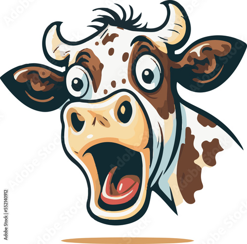 cow with horns