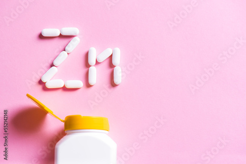 Mineral pill capsule Zinc