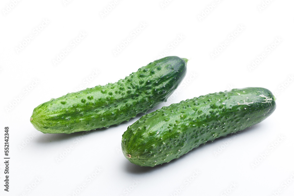 Cucumber vegetable isolated on white background Cucumber vegetable isolated on white background