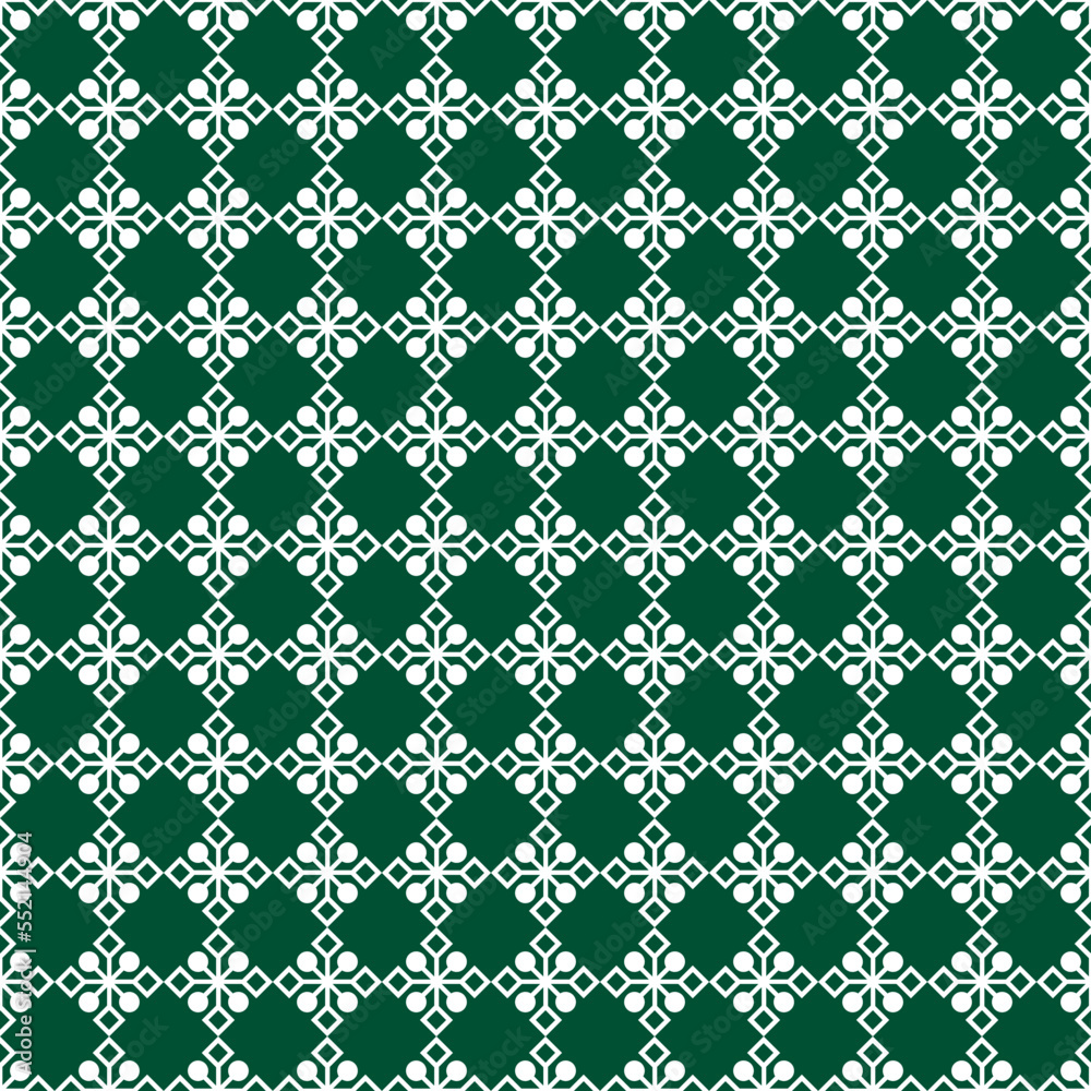 New Year seamless pattern with ornament New Year seamless pattern with ornament