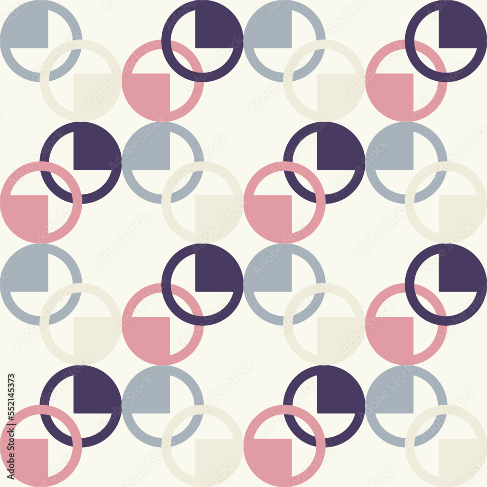 Obraz premium Vintage seamless pattern, vector illustration.