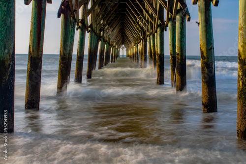 Surf City pier at sunrise