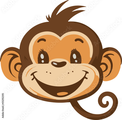 A happy monkey
