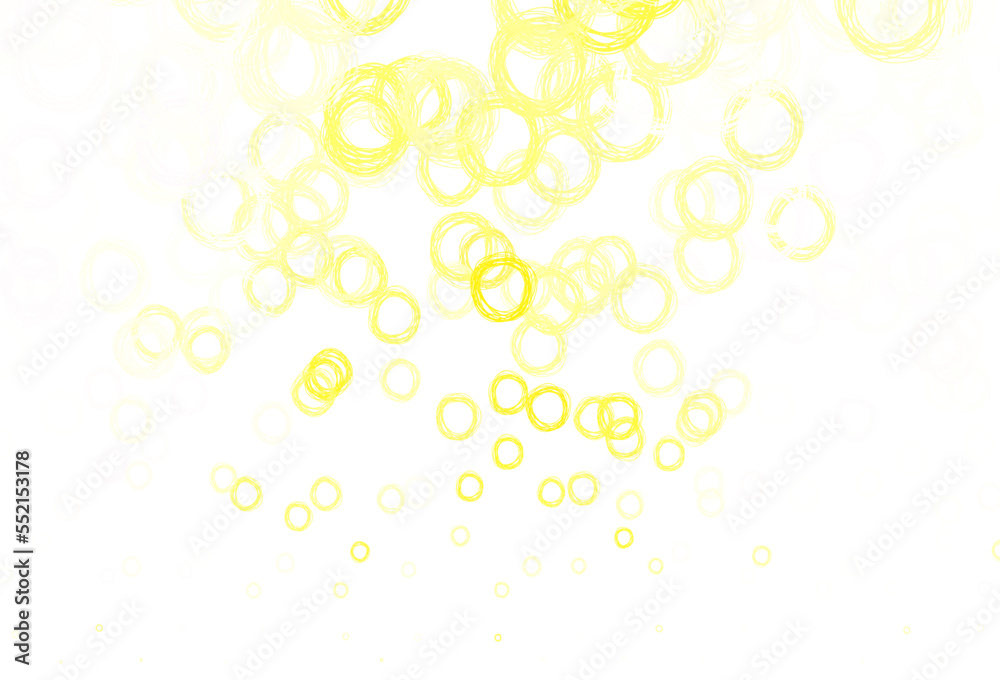 Light Red vector background with bubbles. Light Red vector background with bubbles.