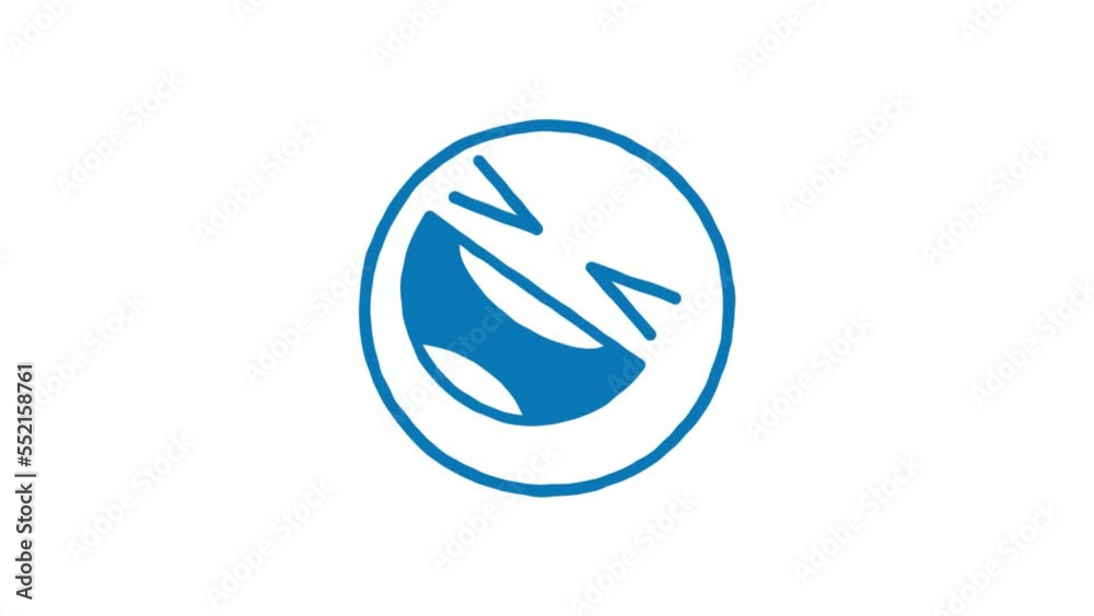 Emoticon laughs broadly with closed eyes and spinning. Animated doodle emoticon. Alpha channel Emoticon laughs broadly with closed eyes and spinning. Animated doodle emoticon. Alpha channel