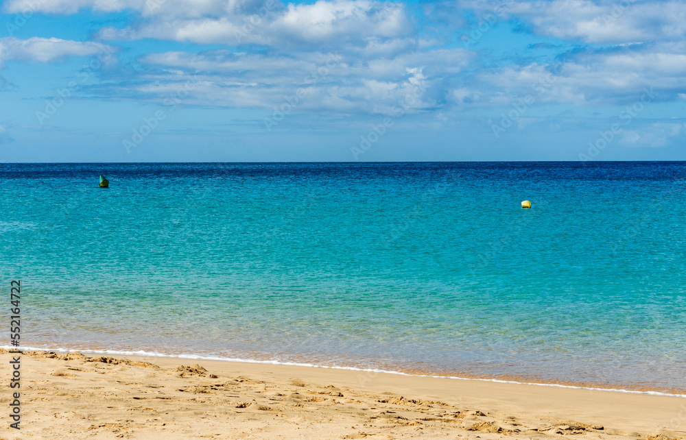 beach with sky and sea