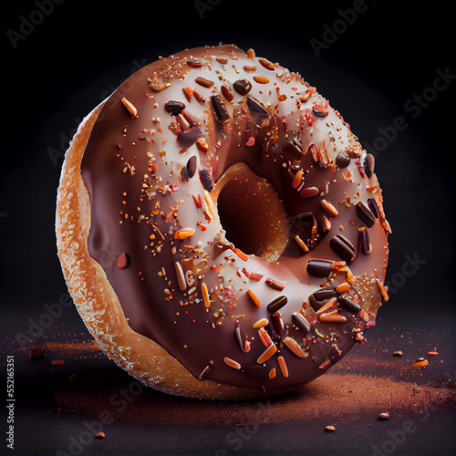 Delicious donuts, doughnut,...